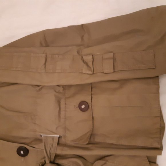 Zara Basic short Trench Coat - Picture 5 of 5